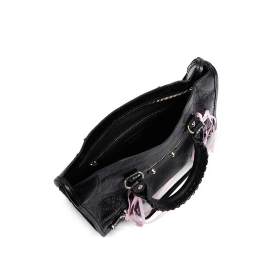 26SS 발렌시아가 르 시티 백 스몰 811442 2AB8Z 1065 BLACK - BALENCIAGA