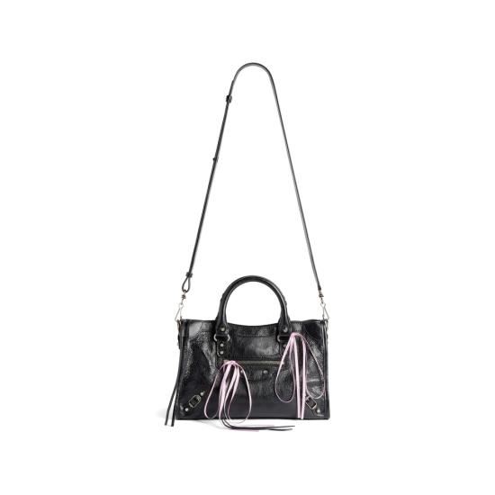 26SS 발렌시아가 르 시티 백 스몰 811442 2AB8Z 1065 BLACK - BALENCIAGA