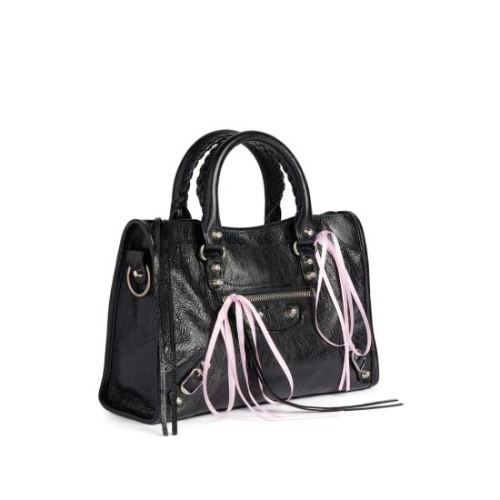 26SS 발렌시아가 르 시티 백 스몰 811442 2AB8Z 1065 BLACK - BALENCIAGA