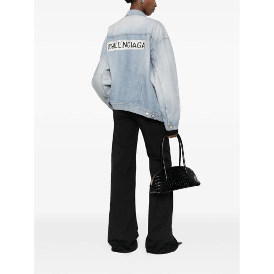 26SS 발렌시아가 레귤러 핏 데님 재킷 861410 TTWB1 4009 BLUE - BALENCIAGA
