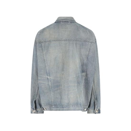 26SS 발렌시아가 레귤러 핏 재킷 857179 TQW55 2632 BLUE - BALENCIAGA