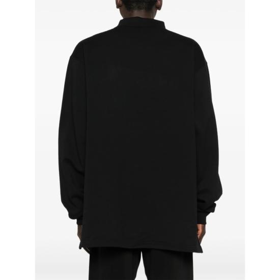 26SS 발렌시아가 폴로 티셔츠 862371 TSVC6 1000 BLACK - BALENCIAGA
