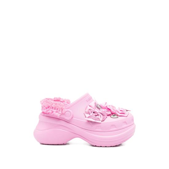 26SS 발렌시아가 x 크록스 지비츠 뮬 720762 W0FPA 5108 PINK