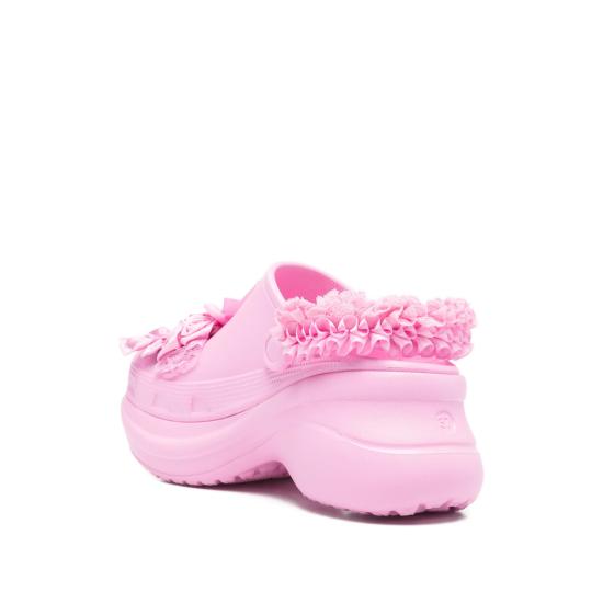 26SS 발렌시아가 x 크록스 지비츠 뮬 720762 W0FPA 5108 PINK - BALENCIAGA