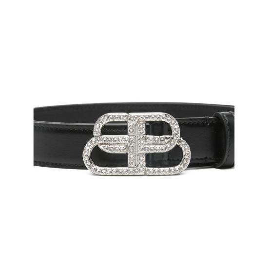 26SS 발렌시아가 레귤러 벨트 581690 2AB86 1088 BLACK - BALENCIAGA