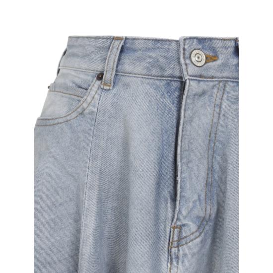 26SS 발렌시아가 고뎃 맥시 스커트 856906 TTWB1 4009 BLUE - BALENCIAGA