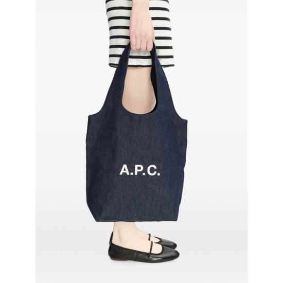 26FW 아페쎄 데님 토트백 COHIZ M61861 IAI BLUE - A.P.C.