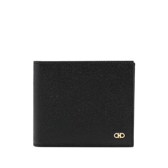 26FW 살바토레 페라가모 간치니 반지갑 661454 0775646 NERO BLACK