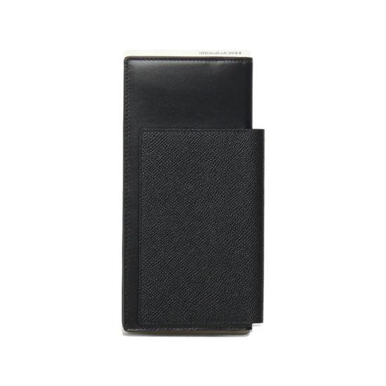 26FW 발렌시아가 패스포트 2 티켓 장지갑 787774 2AA3R 1000 BLACK - BALENCIAGA