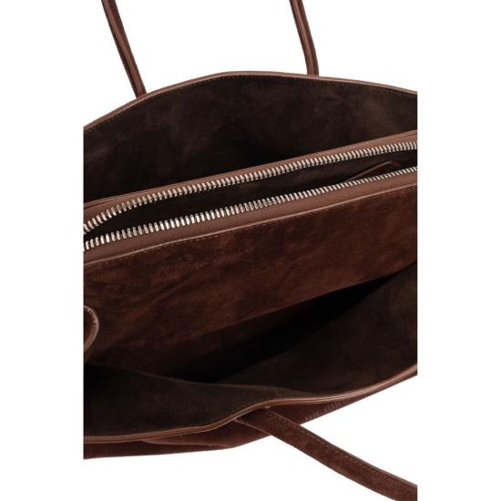26SS 디 아티코 라 파세지아타 미디엄 탑 핸들 백 250WAH00054 LBT007AA 850 BROWN - THE ATTICO