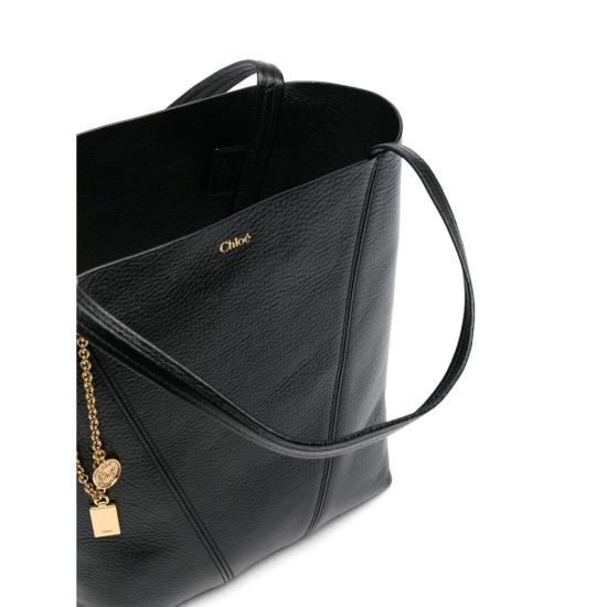26FW 끌로에 토트백 C25SS811N84 001 BLACK - CHLOE