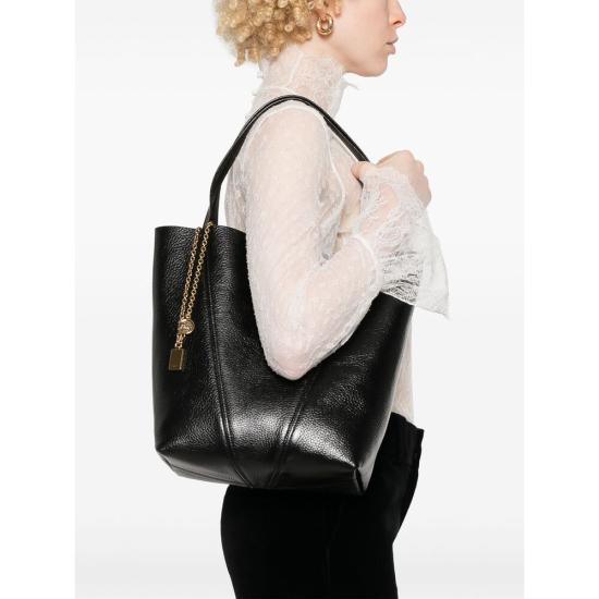 26FW 끌로에 토트백 C25SS811N84 001 BLACK - CHLOE