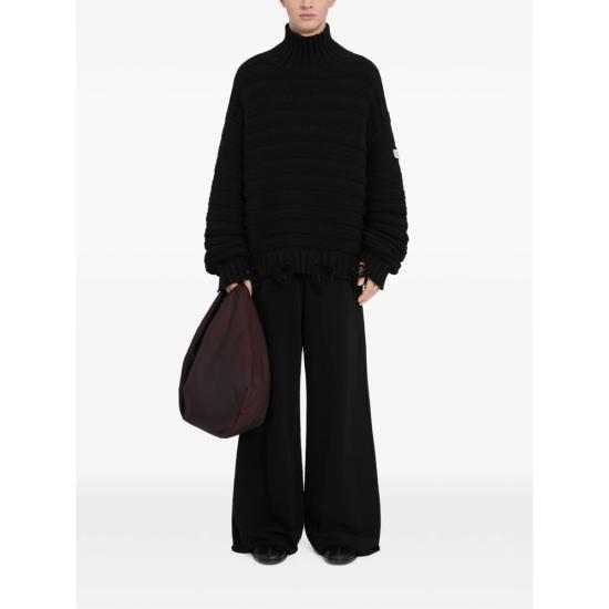 26FW MM6 메종마르지엘라 터틀넥 M13040 SH0HA0004 900 BLACK - MM6 MAISON MARGIELA