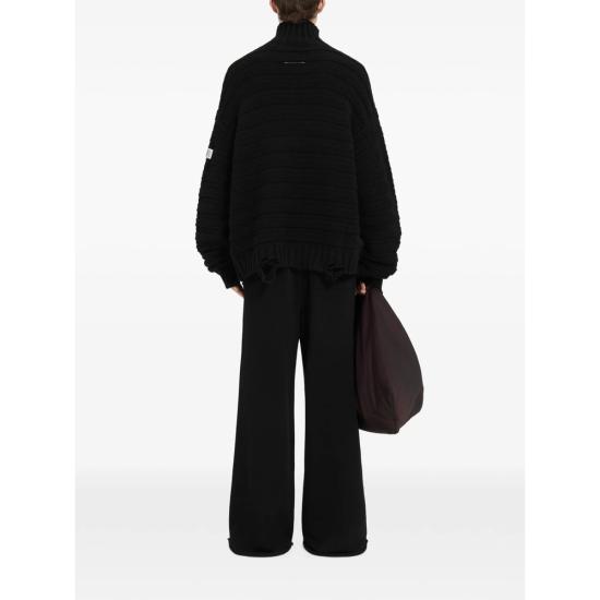 26FW MM6 메종마르지엘라 터틀넥 M13040 SH0HA0004 900 BLACK - MM6 MAISON MARGIELA