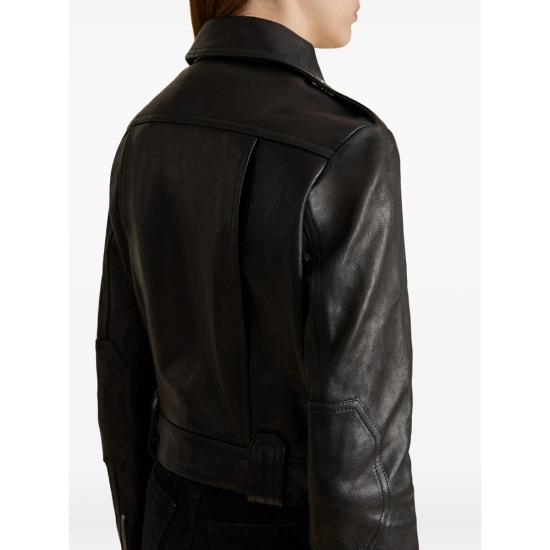 26FW 케이트 가죽 자켓 6034729 L729 200 BLACK - KHAITE