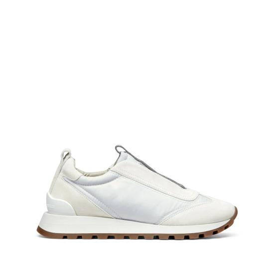 26SS 브루넬로 쿠치넬리 스니커즈 MZSFG2127 C6280 WHITE