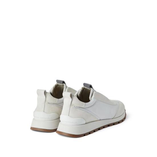 26SS 브루넬로 쿠치넬리 스니커즈 MZSFG2127 C6280 WHITE - BRUNELLO CUCINELLI