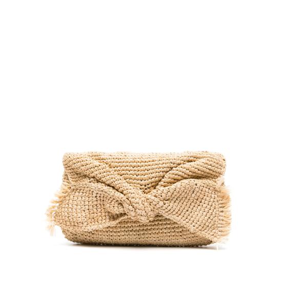 26FW 안야힌드마치 클러치/파우치 163705 SS220145 NATUR NEUTRALS