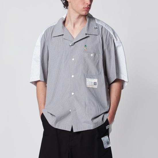 26SS 메종 미하라 야스히로 반팔 셔츠 A16SH084CO Grey