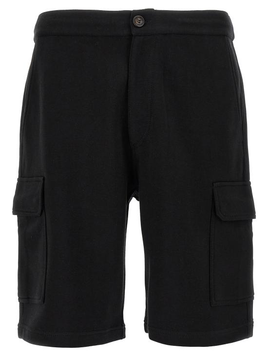 26SS 브루넬로 쿠치넬리 숏팬츠 MM8313222GC101 Black