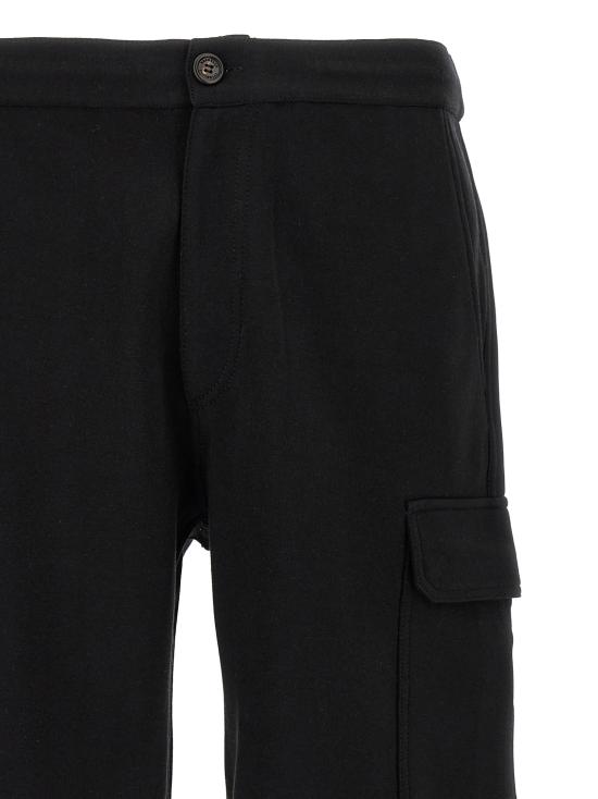 26SS 브루넬로 쿠치넬리 숏팬츠 MM8313222GC101 Black - BRUNELLO CUCINELLI
