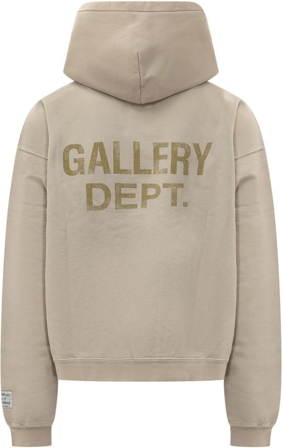 26SS 갤러리 디파트먼트 후드 티셔츠 OUT024WARMGREY TAUPE - GALLERY DEPT