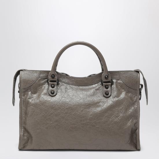 26SS 발렌시아가 르 시티 백 8657602ACFH Brown - BALENCIAGA