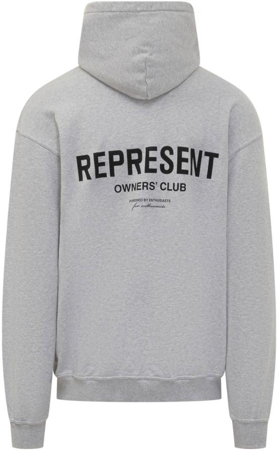 26SS 리프레젠트 후드 티셔츠 OCM41113158 LICHTGREY - REPRESENT