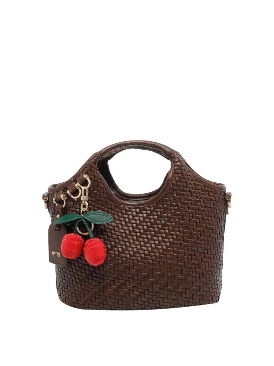 26SS 브이73 토트백 73BS9O602MORO Brown