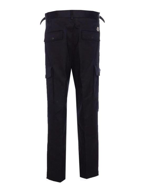 25FW 몽클레어 코튼 개버딘 카고 트라우저 2A00026598R1999 Black - MONCLER