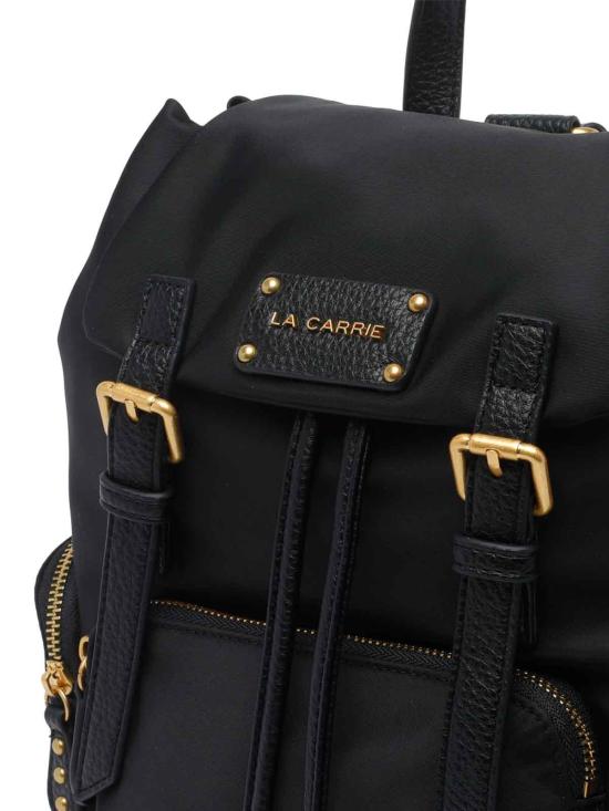 26SS 라캐리 백팩 161MZS342NYSBLA Black - LA CARRIE