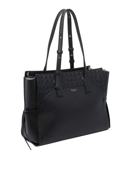 26SS 세라피안 숄더백 SRCMOWLL738834A001 Black - SERAPIAN