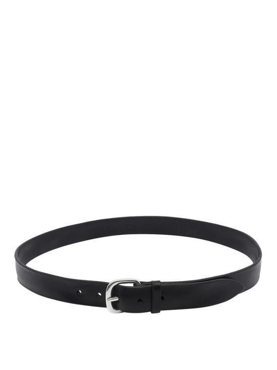 26SS 오르치아니 가죽 벨트 U08249BUSNERO Black