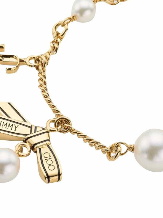 26SS 지미추 팔찌 MULTICHRMRBNBRCLTJKIGOLDBLACKWHITE Blue - JIMMY CHOO