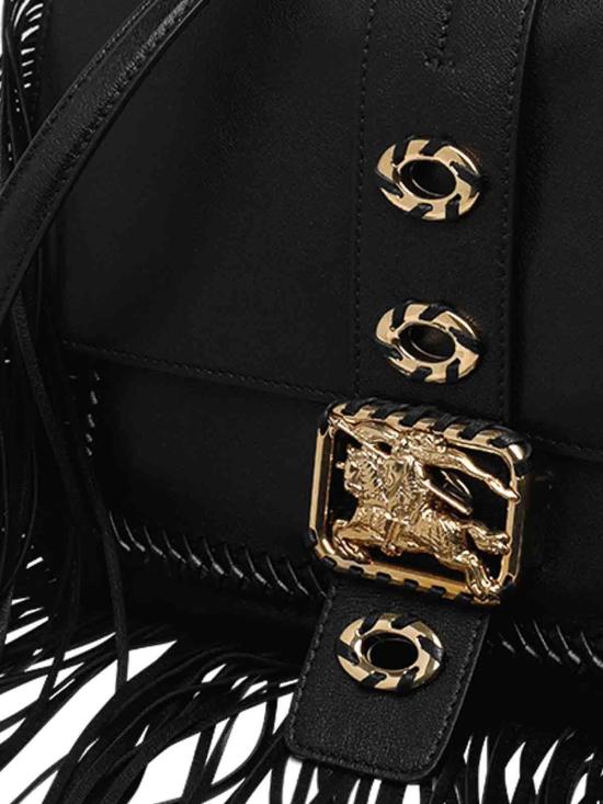 26SS 버버리 스몰 라이더 백 8126286 Black - BURBERRY