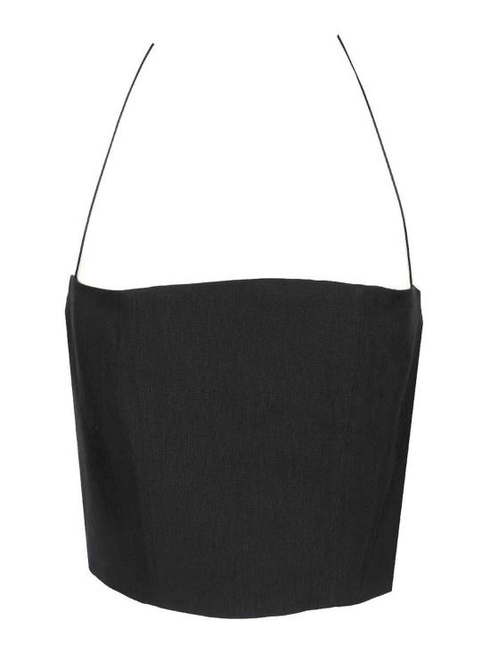 26SS 포르테포르테 민소매 티셔츠 14816F49M8001 Black