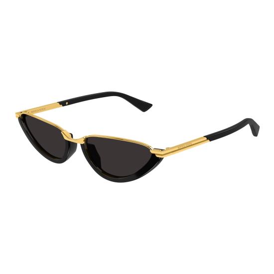 25FW 보테가베네타 선글라스 BV1346S 001 BLACK BLACK GREY - BOTTEGA VENETA