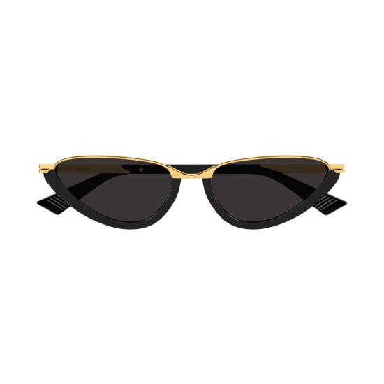 25FW 보테가베네타 선글라스 BV1346S 001 BLACK BLACK GREY - BOTTEGA VENETA