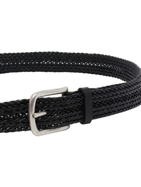 26SS 오르치아니 가죽 벨트 U08166PLGNERO Black - ORCIANI