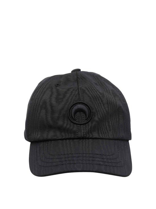 26SS 마린세르 문 로고 자수 볼캡 UHG001ACWOV0030BK92 Black