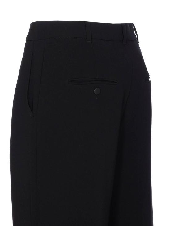 26FW 막스마라 스튜디오 스트레이트 팬츠 2526136011600001 Black - MAX MARA STUDIO