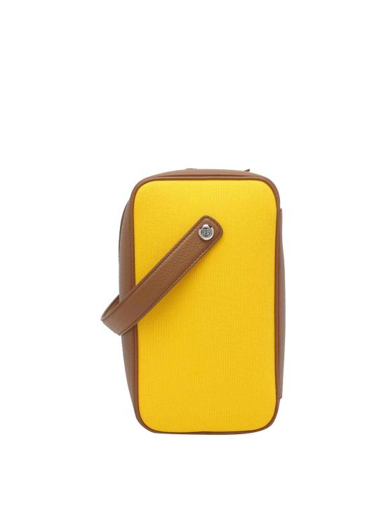 26SS 돌체앤가바나 Lock canvas and calfskin 핸드백 BM2449A03688Z282 Yellow - DOLCE & GABBANA