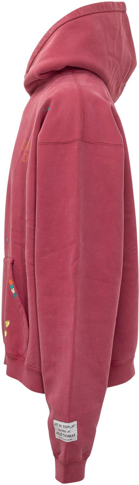 26SS 갤러리 디파트먼트 후드 티셔츠 OUT024WINE PINK - GALLERY DEPT