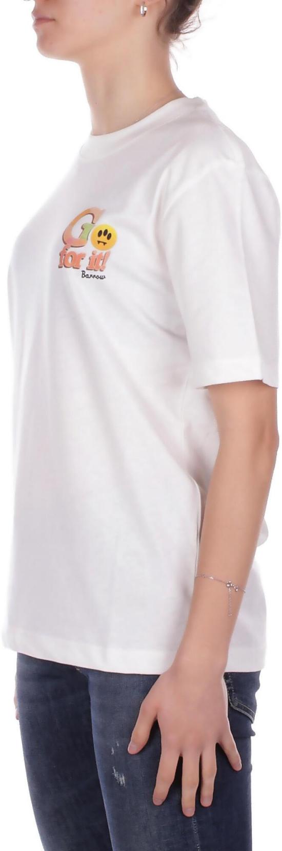 26SS 바로우 반팔 티셔츠 S6BWUATH079412 WHITE - BARROW