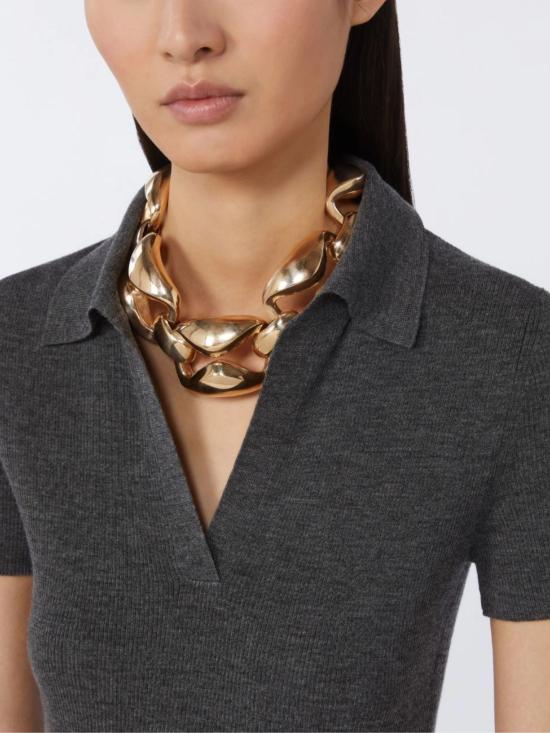 26SS 막스마라 팔찌 2614751101600 MXAVERTICE001 Bronzo - MAX MARA