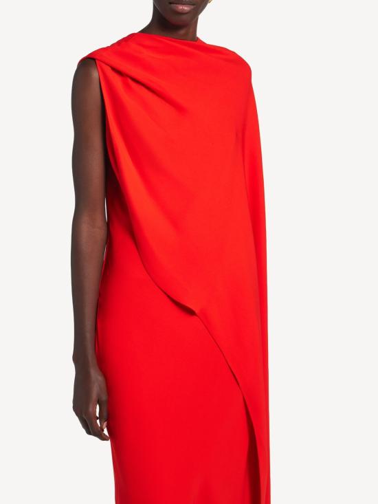 26SS 발렌시아가 롱 원피스 872272 TUT553941 Red - BALENCIAGA