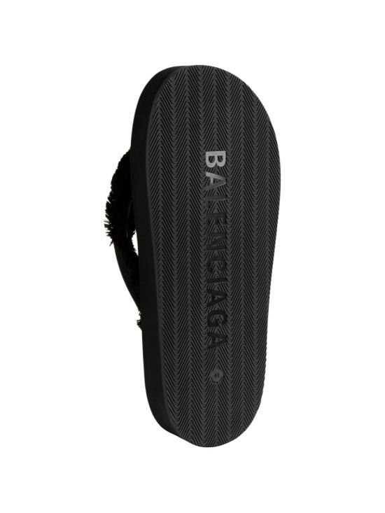 26SS 발렌시아가 제트 랙 통 슬라이드 870111 W0WM01000 Black - BALENCIAGA
