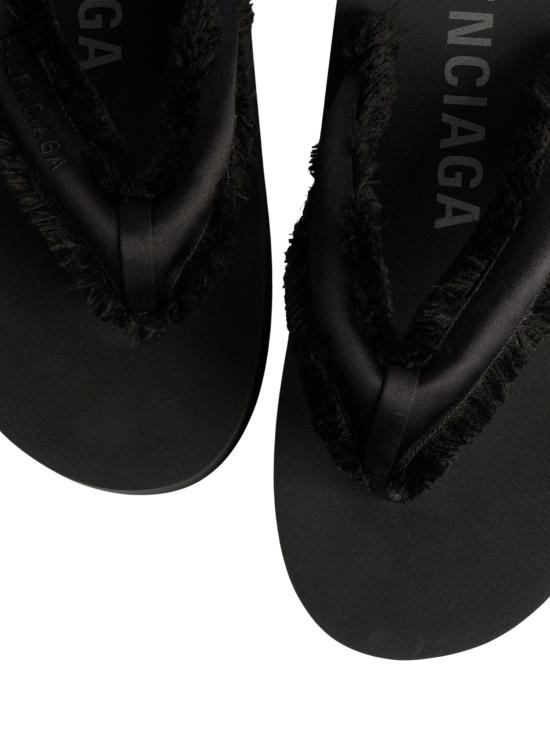 26SS 발렌시아가 제트 랙 통 슬라이드 870111 W0WM01000 Black - BALENCIAGA