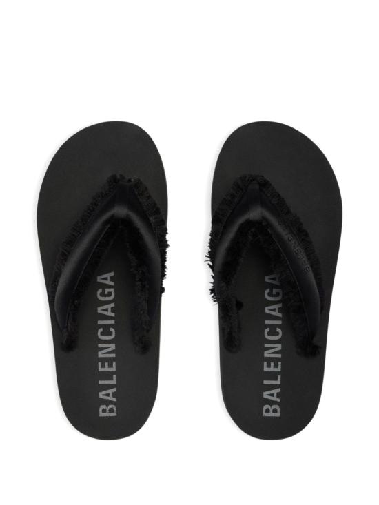 26SS 발렌시아가 제트 랙 통 슬라이드 870111 W0WM01000 Black - BALENCIAGA
