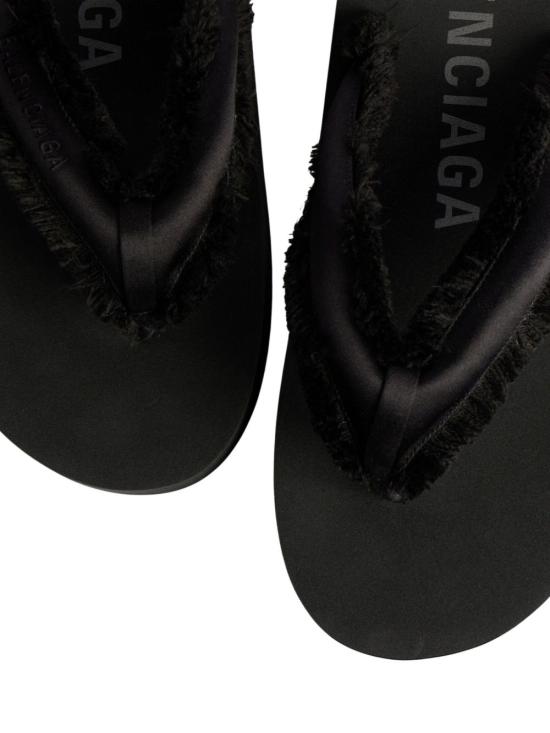 26SS 발렌시아가 제트 랙 통 슬라이드 870111 W0WM01000 Black - BALENCIAGA